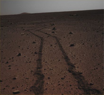 Looking Back... - Sol 43 (Natural Colors; credits for the additional process. and color.: Dr Paolo C. Fienga - Lunexit Team)
nessun commento
Parole chiave: Martian Surface - Rover Tracks