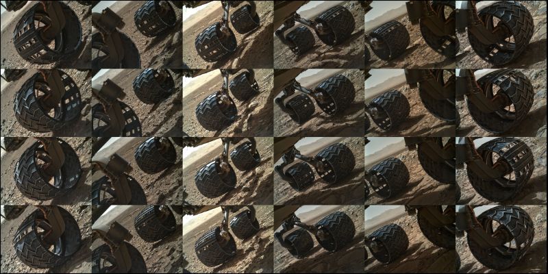 Wheels... - Sol 490 (an Image-Mosaic in Natural Colors by Elisabetta Bonora and Marco Faccin/LXTT/IPF)
nessun commento
Parole chiave: Spacecrafts - MER Curiosity - Wheels