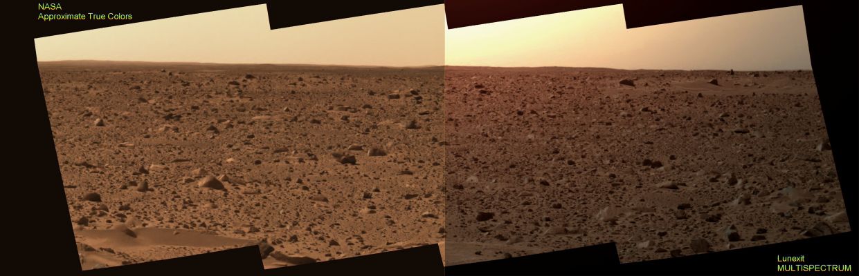 Early Horizon - Sol 54 (composite - credits: NASA & Lunexit)
nessun commento
Parole chiave: Martian Horizon - Gusev Crater - Landing Site