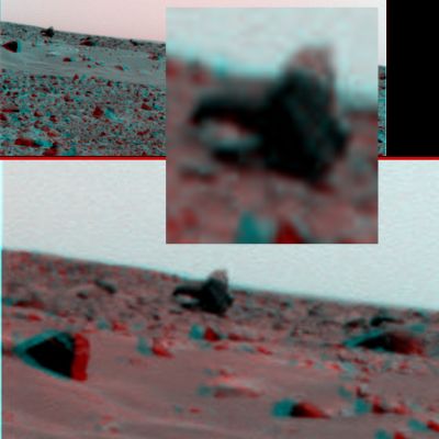 Unusually-looking "Boulder" - Sol 60 (3D; credits: Dr M. Faccin)
nessun commento
Parole chiave: Martian Surface - Extremely Controversia Surface Feature - "The Seal"
