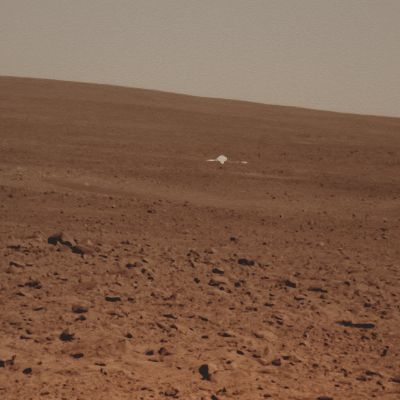 The "Silver Sphere" - Sol 67  (Absolute Natural Colors; credits for the additional process. and color: Dr Paolo C. Fienga - Lunexit Team)
nessun commento
Parole chiave: Martian Horizon - Gusev Crater - Controversial