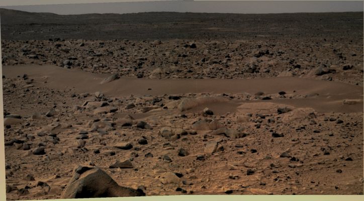 Rockland! - Sol 71 (Image Composite - Natural Colors; credits: Dr G. Barca & Lunar Explorer Italia)
nessun commento
Parole chiave: Mars Panorama - Gusev Crater