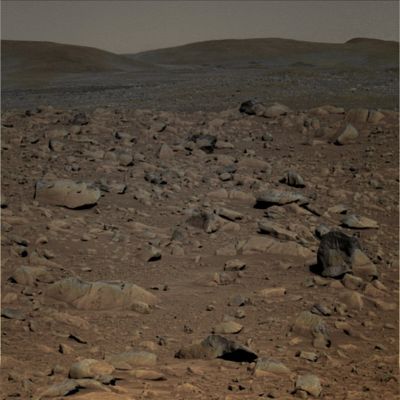 The "Columbia Hills" in the distance - Sol 74 (Natural Colors; credits: Dr G. Barca & Lunar Explorer Italia)
nessun commento
Parole chiave: Mars Panorama - Gusev Crater - Columbia Hills