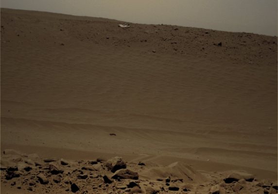 On the Edge of Bonneville... (1 - Natural Colors; credits: Lunar Explorer Italia)
nessun commento
Parole chiave: Martian Surface - Bonneville Crater