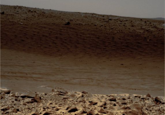 On the Edge of Bonneville... (3 - Natural Colors; credits: Lunar Explorer Italia)
nessun commento
Parole chiave: Martian Surface - Bonneville Crater