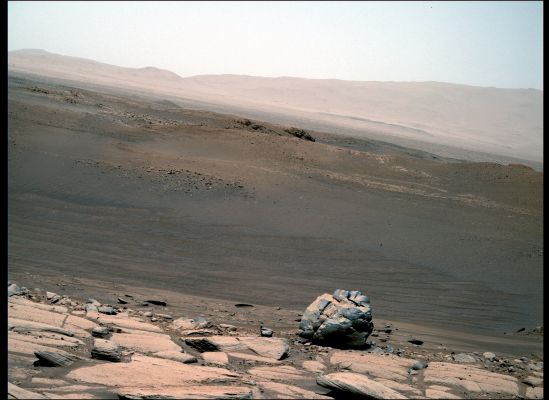 Sol 805 - Dusty Landscape (White-Balanced Colors - Credits for the additional process and color.: Dr Paolo C. Fienga/LXTT/JPL))
nessun commento
Parole chiave: Martian Landscape