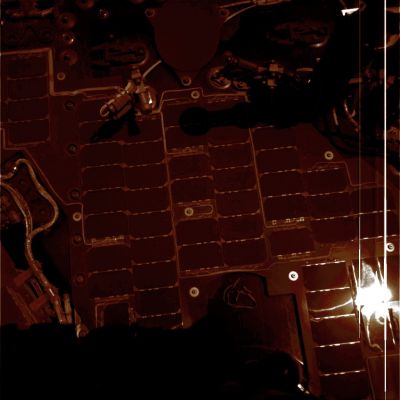 Reflection on a "Dark Sol"... - Sol 813 (Absolute Natural Colors; credits for the additional process. and color.: Dr Paolo C. Fienga - Lunexit Team)
nessun commento
Parole chiave: Spacecrafts - MER Spirit - Solar Panels and Cabling