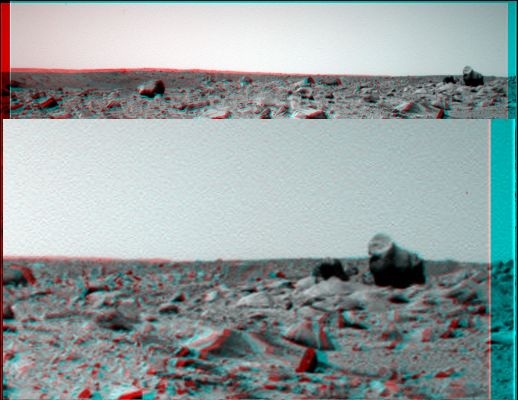 Bizarre... - Sol 86 (3D - edm n. 1; credits: Dr M. Faccin)
nessun commento
Parole chiave: Martian Surface - Extremely Controversia Surface Feature - "The Ape"