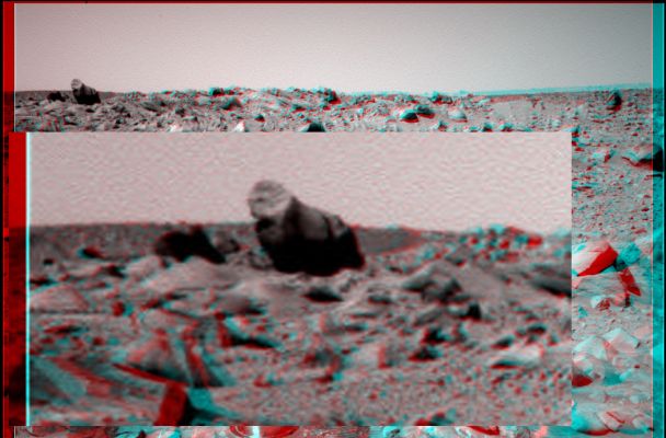 Bizarre... - Sol 86 (3D - edm n. 2; credits: Dr M. Faccin)
nessun commento
Parole chiave: Martian Surface - Extremely Controversia Surface Feature - "The Ape"