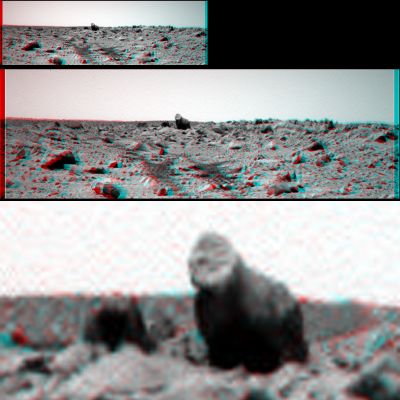 Bizarre... - Sol 86 (3D - edm n. 3; credits: Dr M. Faccin)
nessun commento
Parole chiave: Martian Surface - Extremely Controversia Surface Feature - "The Ape"
