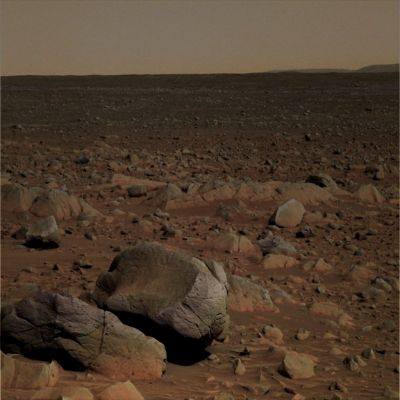 Boulderado... - Sol 87 (Extremely Enhanced and Darkened Natural Colors; credits fore the additional process. and color.: Dr Gianluigi Barca - Lunexit Team)
nessun commento
Parole chiave: Mars Panorama - Gusev Crater - Proximities of the Landing Site