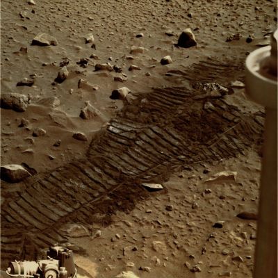 Rover Tracks - Sol 89 (Natural Colors; credits: Dr G. Barca)
nessun commento
Parole chiave: Martian Surface - Rover Tracks, small rocks and Sand