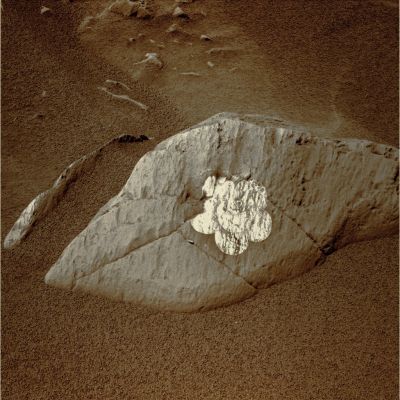 The "Martian Iris" - Sol 100 (CTX Frame - Enhanced Natural Colors; credits for the additional process. and color.: Dr Paolo C. Fienga - Lunar Explorer Italia)
nessun commento
Parole chiave: Martian Surface - Boulder with "Brushing" evidence