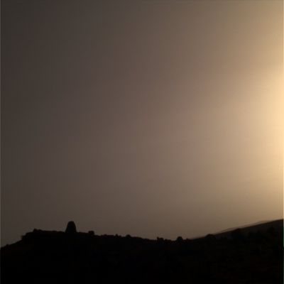 Looking at the Sunset... - Sol 1025 (natural colors; credits: Dr G. Barca)
Bellissima immagine...
Parole chiave: Martian Sunset