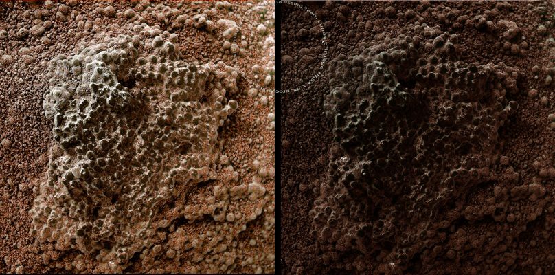 Mineral or Organic? - Sol 1035 (an Image-Mosaic in possible True and Natural Colors by Dr Marco Faccin - Lunexit Team)
nessun commento
Parole chiave: Microscopic Imager - Controversial
