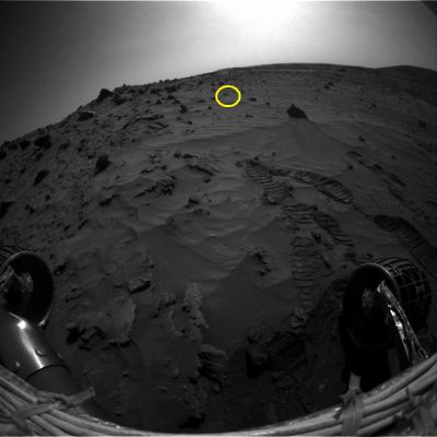 Bright object near Spirit (2)
nessun commento
Parole chiave: Martian Surface - Rocks and Sands - Possible Ice or Cristals