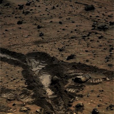 Deep Rover Tracks - Sol 1137 (possible True Colors; credits: Dr G. Barca)
nessun commento
Parole chiave: Martian Surface - Rover Tracks and colourful Rocks and Sand