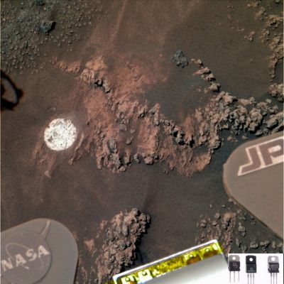 Transistors in the "Open"... - Sol 1180 (credits: Dr Marco Faccin)
Marte e le sue “condizioni superficiali estreme”: della loro oggettiva esistenza, tutti (dagli Scienziati “Positivi” agli Appassionati – anch’essi “Positivi”) ne sono convinti.
Ma noi, non senza averci riflettuto profondamente, Vi diciamo solo questo: ma davvero?

EccoVi un altro bellissimo Lavoro del Dr Faccin il quale, senza avere la pretesa di essere definitivo sull’argomento, ci fornisce dei sani e costruttivi alimenti per sostenere le nostre riflessioni su quanto – forse – quello che si dice e si scrive (ufficialmente) su Marte, sia DIVERSO da come Marte, effettivamente, è.

Buona lettura!

“…giusto per parlare ancora delle presunte Condizioni Estreme dell’Ambiente Marziano, ho preso questo frame. Guardate bene: evidenziati in giallo – centro frame, in basso – si vedono 4 componenti elettronici attivi del Rover Spirit.
Ora, visti così, sembrerebbero dei finali di potenza per il controllo dei motori (o magari qualche attuatore), in quanto sono accoppiati a 2 a 2. 
Finali di potenza: ovvero transistor; oppure, con lo stesso case, potrebbero esserci integrati dei regolatori di tensione et sim. 
Comunque sia, sono tutti e 4 "rivettati" ad un unico piano di metallo che ha la funzione di dissipazione del calore 
E già: perchè tutti i componenti elettronici che terminano con un’aletta – solitamente di rame stagnato – ed un foro, sono da posizionare su di un dissipatore. 
Ecco: questo dato ritengo che avvalori l'ipotesi per cui si tratti effettivamente di “finali di potenza". 
Ma anche tralasciando questo aspetto tecnico, notiamo un dato FONDAMENTALE: questi componenti sono “componenti a vista". 
Ora io dico (per esperienza) che le componenti elettroniche in generale non è che siano proprio il massimo della robustezza: esse, infatti, patiscono gli urti, le escursioni termiche repentine ed eccessive, il troppo caldo come il gelo etc.; basti pensare che un componente elettronico ha una tolleranza propria espressa su molte variabili, quali la capacità, la resistività et sim.
Variabili che sono funzione dello scopo per il quale la componente venne costruita.
Adesso, se io prendo il mio computer, apro il case, vado su un regolatore di tensione (ad esempio) il quale è (o almeno “sembra”) essere stato fatto proprio come uno di quei 4 che vediamo sul Rover, e quindi lo scaldo un bel pò oppure lo metto per un’ora in frigorifero e poi lo reinstallo, l’unica certezza che avrò è che il mio computer tirerà le cuoia…
Guardate ancora il frame, adesso; guardate le componenti ”a vista” (e guardatele per quello che SONO!) e poi riflettete su questo dato (uno solo, ma molto significativo): la temperatura superficiale UFFICIALE di Marte di giorno, va dai -10/-15 ai + 10/12° Celsius – che possono diventare anche + 30 in Estate). Di notte, sempre dati UFFICIALI, si può capitolare sino ad oltre – 100° Celsius.
Ma come fanno, mi domando, dico e chiedo, quelle “componenti a vista” a restare attive ed operative se queste temperature fossero realistiche?!?

Deduzione (e scusatemi la franchezza): alla NASA ci stanno raccontando un sacco di balle (o panzane, se Vi piace di più). Per Vostra miglior comprensione, ho inserito nel frame (in basso a Dx) l’immagine di alcuni fra i più comuni tipi di transistor. Così, tanto per rendere l'idea…”.


Parole chiave: Very controversial frame