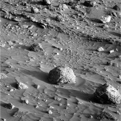 Martian Shadows' Parade (2) - Sol 1200
nessun commento
Parole chiave: Martian Surface - Rocks, Sand and Debris