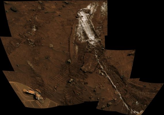 High Silica Soil - Sol 1202 (MULTISPECTRUM-2; credits: Lunexit)
nessun commento
Parole chiave: Martian Surface - Silicates