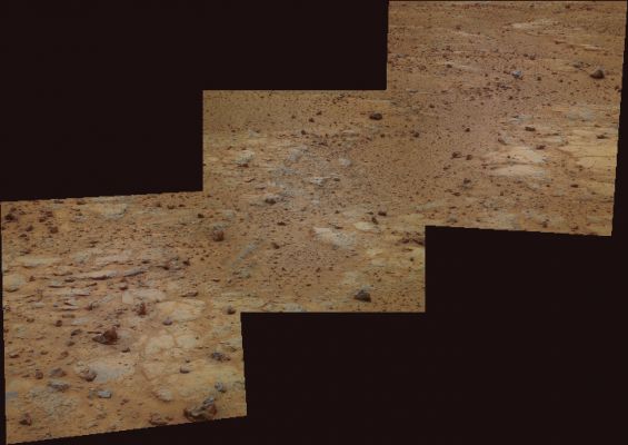 The Surface of Gusev - Sol 1314 (possible True Colors; credits for the additional process. and color.: Elisabetta Bonora - Lunexit Team)
nessun commento
Parole chiave: Martian Surface - Dust and Rocks of various shape and size