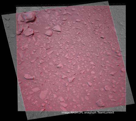 Pebbles - Sol 1366 (High-Def-3D by Dr Marco Faccin - Lunexit Team)
nessun commento
Parole chiave: Martian Surface - Small Rocks and Pebbles