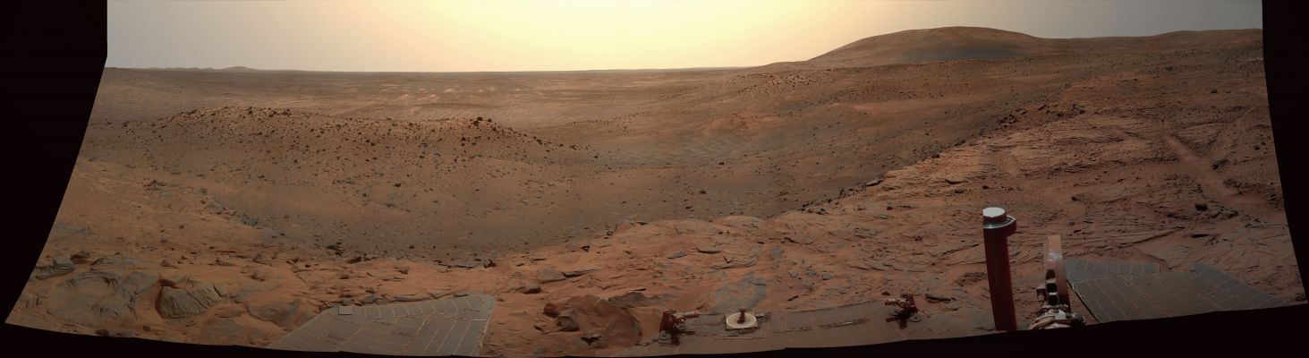 Spirit's West Valley Panorama (true colors + MULTISPECTRUM; credits: Lunexit)
nessun commento
Parole chiave: Mars Panorama - Gusev Crater - Husband Hill and surroundings