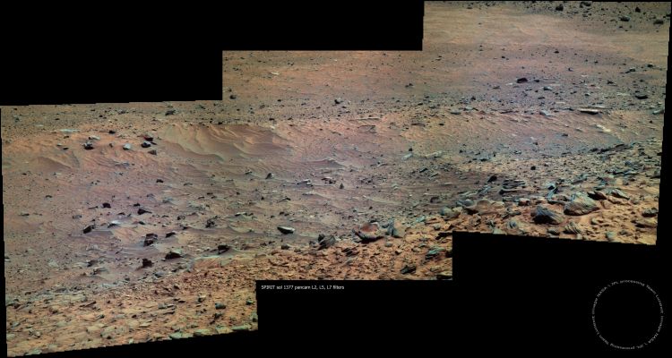 Visual Survey - Sol 1377 (an Image-Mosaic in False Colors by Elisabetta Bonora - Lunexit Team)
nessun commento
Parole chiave: Martian Surface - Rocks ov various Shape and Size
