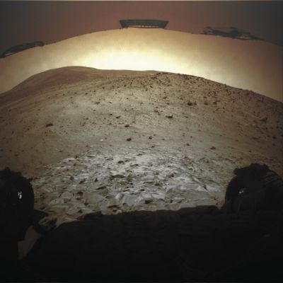 Daylights on Mars - RearHazCam - Sol 1405 (MULTISPECTRUM; credits: Lunexit)
nessun commento
Parole chiave: Mars Panorama - Gusev Crater - Husband Hill and surroundings