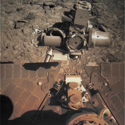 Reddish Dust on the Solar Panels - Sol 1504 (MULTISPECTRUM - credits: Lunexit)
nessun commento
Parole chiave: MER Spirit - Solar Panels and soil