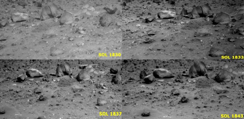 The "Unbelievable Behaviour" of some Martian pseudo-Rocks... - Sol 1833/Sol 1843 (credits: Dr G. Barca)
nessun commento
Parole chiave: Martian Surface - Extremely Controversia Surface Feature - "Time for a Change"
