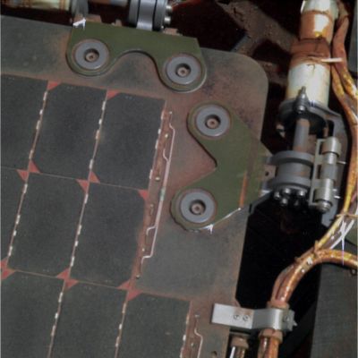 Solar Panel and Surface... - Sol 1929 (Natural Colors; credits: Dr G. Barca)
nessun commento
Parole chiave: Spacecraft - MER Spirit - Solar Panels and Surface