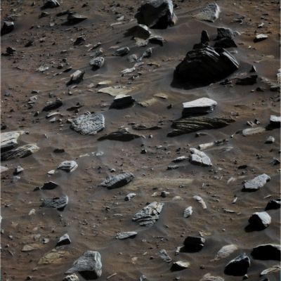 Rocks, Sands and Ashes - Sol 1945 (Natural Colors; credits: Dr G. Barca)
nessun commento
Parole chiave: Martian Surface - Rocks of various size and shape