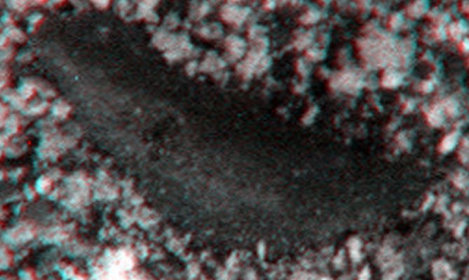 Possible Indigenous Lifeform? - Sol 1967 (High-Def-3D; credits: Dr M. Faccin)
nessun commento
Parole chiave: Microscopic Imager - Controversial