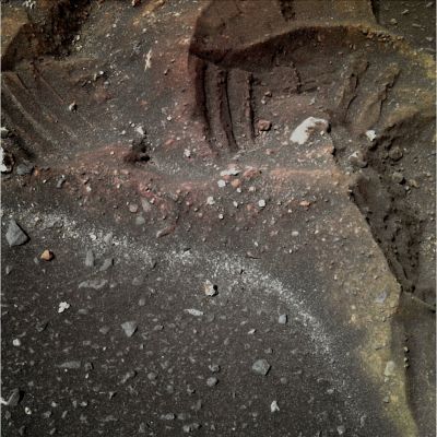 Deep Rover Tracks - Sol 1977 (possible True Colors; credits: Dr G. Barca)
nessun commento
Parole chiave: Martian Surface - Rover Tracks, Pebbles and colourful Sand