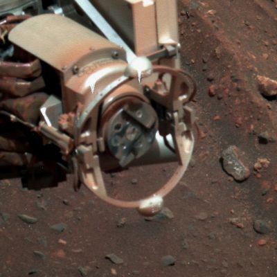 Spirit and Surface - Sol 2016 (possible True Colors; credits: Dr G. Barca)
nessun commento
Parole chiave: Spacecraft - MER Spirit - Robotic Arm and Surface