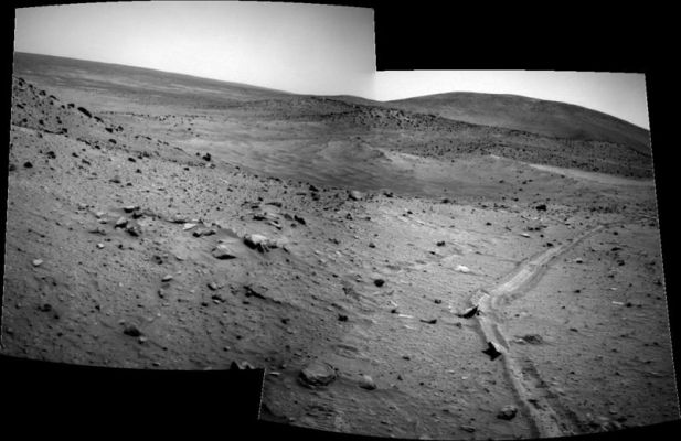 Panorama - Sol 2072 (Image-Mosaic; credits: Dr G. Barca)
nessun commento
Parole chiave: Mars Panorama - Gusev Crater - Husband Hill