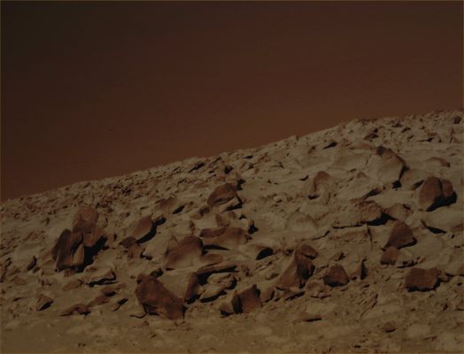 Unusually-looking Outcrop near the "Mound" - Sol 215 (Absolute Natural Colors; credits for the additional process. and color.: Dr Paolo C. Fienga - Lunexit Team)
nessun commento
Parole chiave: Martian Surface - Outcrop