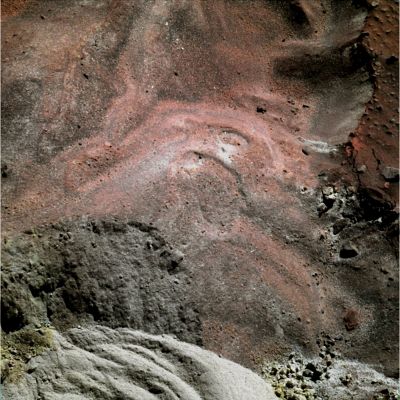 Colourful Sands... - Sol 2163 (Possible True Colors; credits: Dr G. Barca - Lunexit Team)
...Ed anche questa immagine, processata dal nostro eccezionale Dr Gianluigi Barca, è Arte, nel più puro senso della parola...
Parole chiave: Martian Surface - Colourful Sands with possible Sulphates, Salts, Sulphur and other unknown Minerals