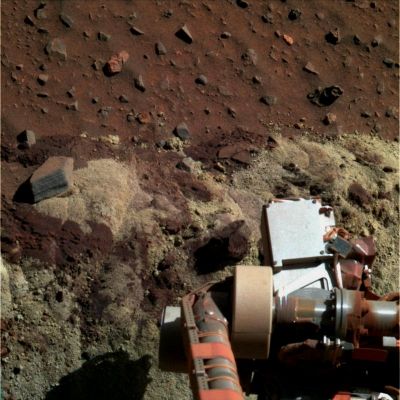 The Beautiful True Colors of Mars - Sol 2176 (Image Mosaic - Possible True Colors; credits: Dr G. Barca - Lunexit Team) 
Splendida!
Parole chiave: Martian Surface - Heavily Disturbed Terrain