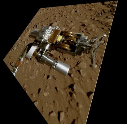 On the move... - Sol 287 (possible True Colors; credits: Dr G. Barca)
nessun commento
Parole chiave: Spacecraft - MER Spirit - RA, Various Gear and Surface