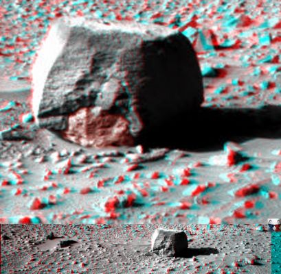 Assimilation or Birth? - Sol 325 (RAW High-Def3-D - credits: Dr M. Faccin)
nessun commento
Parole chiave: Martian Surface - Extremely Controversia Surface Feature - The "Assimilation/Birth"
