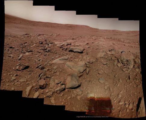 What a Landscape! - Sol 413 (an Image-Mosaic in Natural Colors by Dr Marco Faccin - Lunexit Team)
nessun commento
Parole chiave: Mars Panorama - Gusev Crater