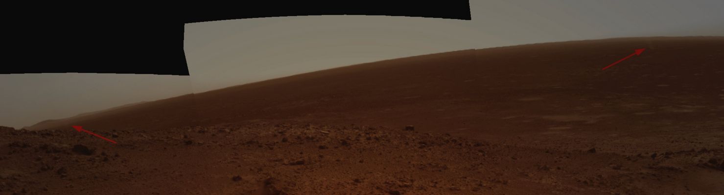 Dust Devils - Sol 421 (an Image-Mosaic in Absolute Natural Colors; credits for the additional process. and color.: Dr Paolo C. Fienga/Lunar Explorer Italia/IPF)
nessun commento
Parole chiave: Martian Horizon - Gusev Crater