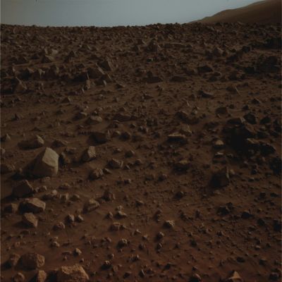 A huge "heap", near Husband's top (3 - Absolute Natural Colors; credits for the additional process. and color.: Dr Paolo C. Fienga - Lunexit Team) 
nessun commento
Parole chiave: Martian Landscape - Rocks and Sky