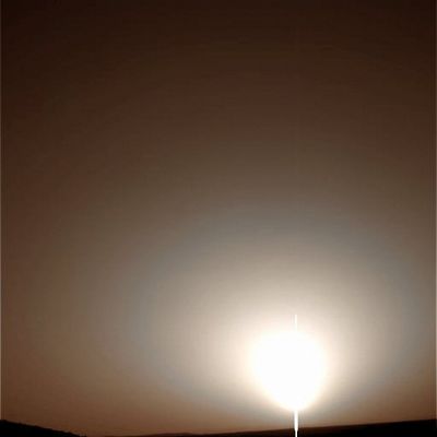 Late Afternoon on Mars... - Sol 476 (MULTISPECTRUM; credits: Lunexit)
Caption NASA:"Left Navigation Camera Non-linearized Downsampled EDR acquired on Sol 476 of Spirit's Mission to Gusev Crater at approximately 18:03:05 MLT".
Parole chiave: Martian Sunset