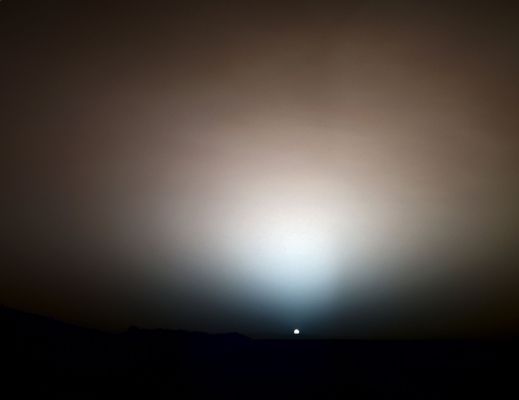 Sunset - Sol 489 (True Colors; credits: Dr M. Faccin)
...Capolavoro!...
Parole chiave: Martian Sunset