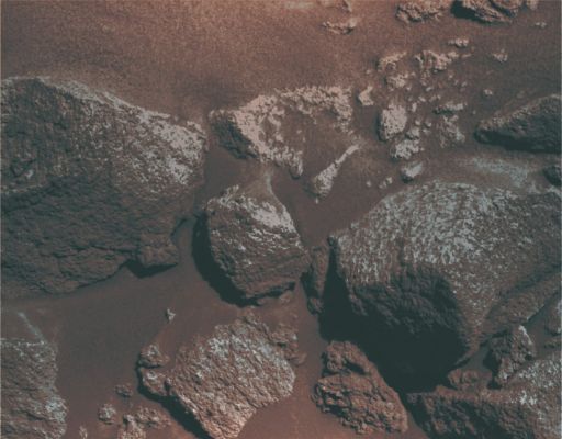 Volcanic rocks in a NON-Volcanic environment? - Sol 491 (natural colors; elab. Lunexit)
nessun commento
Parole chiave: Martian Surface - Boulders