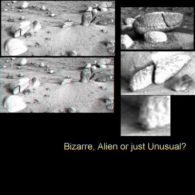 Bizarre, Alien or just Unusual? - Sol 503 (credits: Dr Marco Faccin)
L'unico commento fattibile è: guardate!
Parole chiave: Martian Surface - Extremely Unusual Surface Feature