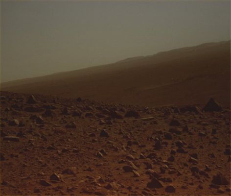The "Foggy Horizon" of Gusev - Sol 514 (Absolute Natural Colors; credits for the additional process. and color.: Dr Paolo C. Fienga - Lunexit Team)
nessun commento
Parole chiave: Martian Horizon - Gusev Crater